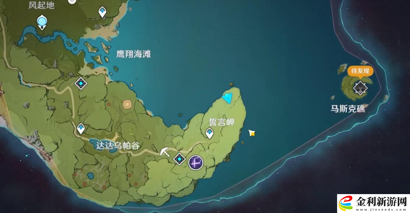 原神中深境螺旋傳送門的位置