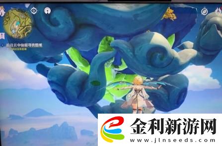 原神云中仙居飛上去方法