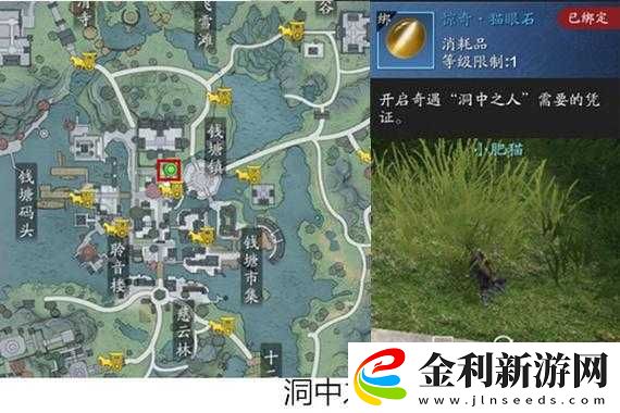 天涯明月刀手游洞中之人在何方