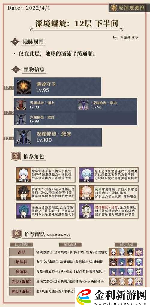 原神深境螺旋如何挑戰