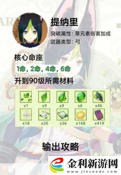 砂糖畢業圣遺物及武器搭配全攻略