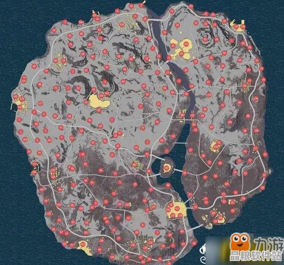 刺激戰場維寒迪地圖全解析