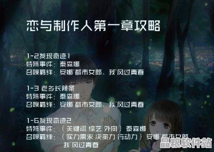 戀與制作人214關卡深度攻略