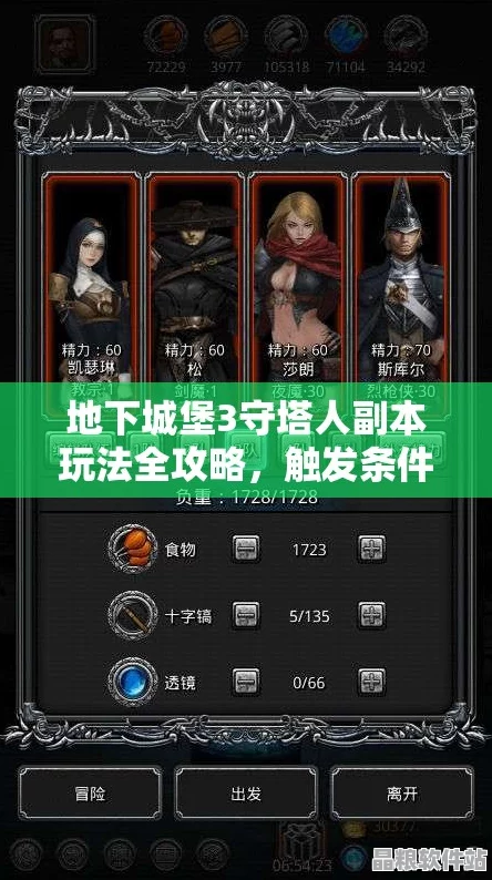 地下城堡3守塔人副本終極全攻略