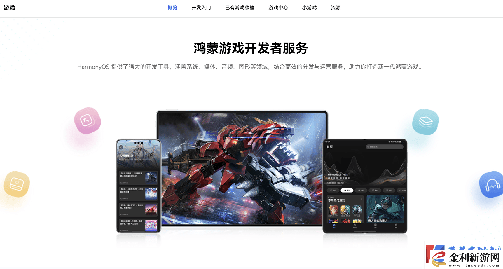 鴻蒙游戲開發者服務全新升級一站式指引助力游戲全生命周期創作