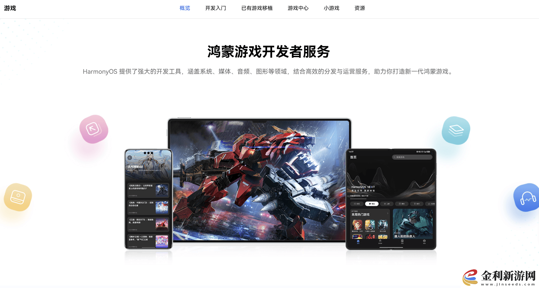 鴻蒙游戲開發者服務全新升級