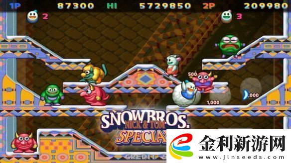 經(jīng)典游戲雪人兄弟特別