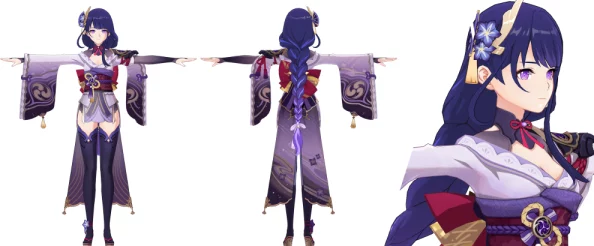 原神雷神角色形象探索